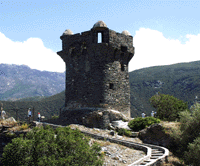 Der Wachturm von Nonza