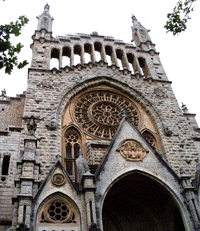 die Kirche in Soller